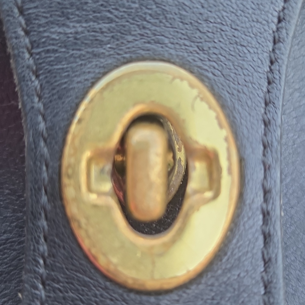 Coach Vintage Station 5130 Bag 1992 Black Leather $500 Estimated Retail GUC - Picture 5 of 17